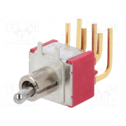 7201MD9ABE; Switch: toggle; Pos: 2; DPDT; ON-ON; 0.02A/20VAC; 0.02A/20VDC; IP40; C&K