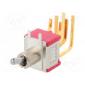 7201MD9AV2BE; Switch: toggle; Pos: 2; DPDT; ON-ON; 0.02A/20VAC; 0.02A/20VDC; IP40; C&K