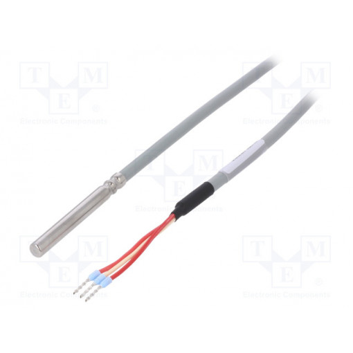 72-23301001-1000.0050.JJ.TM; Sensor: temperature; Pt100; cl.A; Body dim: Ø6x50mm; Leads: 3 leads; GUENTHER