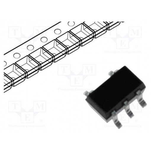 74AHCT1G04GV.125; IC: digital; inverter; Channels: 1; IN: 1; CMOS; SMD; SC74A; -40÷125°C; NEXPERIA