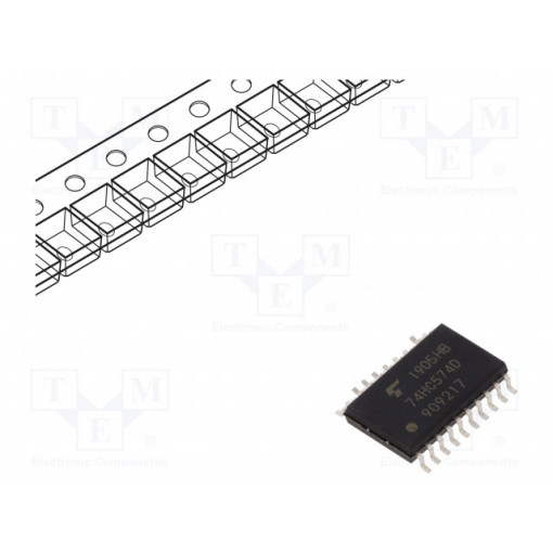 74HC574D(BJ); IC: digital; 3-state,octal,D flip-flop; Channels: 8; HC; SMD; SO20; TOSHIBA 74HC574D(BJ); IC: digital; 3-state,octal,D flip-flop; Channels: 8; HC; SMD; SO20; TOSHIBA