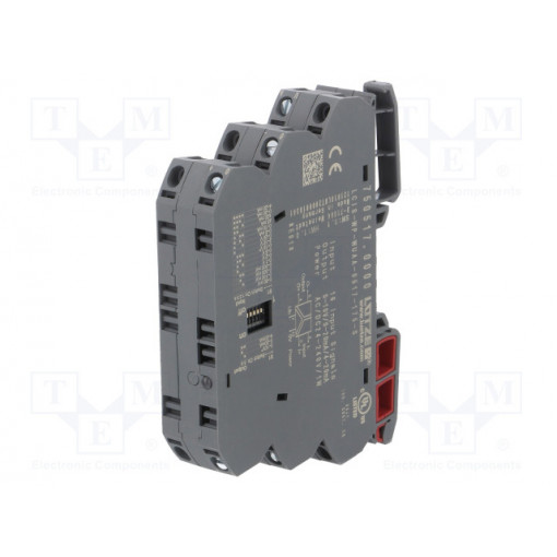 750517; Converter: analog signals; DIN; Usup: 24÷240VDC; IP20; -25÷60°C; LÜTZE