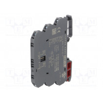 750539; Converter: analog signals; DIN; 0÷10V,0÷20mA,4÷20mA; Usup: 24VDC; LÜTZE