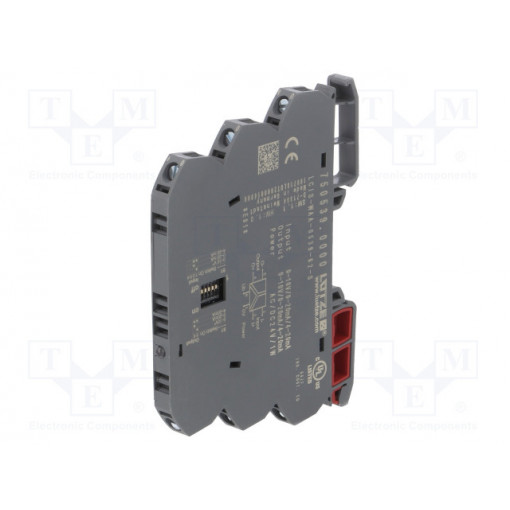 750539; Converter: analog signals; DIN; 0÷10V,0÷20mA,4÷20mA; Usup: 24VDC; LÜTZE