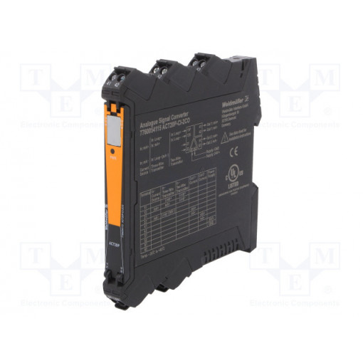 ACT20P-CI-2CO; Converter: analog signals; DIN; 0÷20mA,4÷20mA; 20÷30VDC; -20÷60°C; WEIDMÜLLER