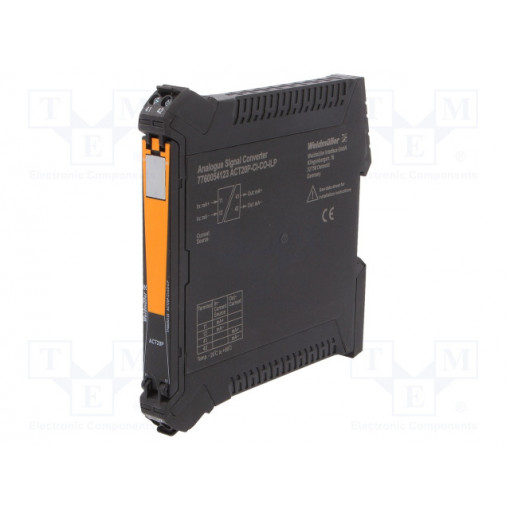 ACT20P-CI-CO-ILP; Converter: analog signals; DIN; 0÷20mA,4÷20mA; 12.5x117.2x114mm; WEIDMÜLLER