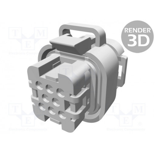 776286-1; Connector: automotive; AMPSEAL; plug; female; PIN: 8; for cable; TE Connectivity