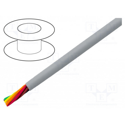 78036 SL005; Wire; EcoCable Mini; 6x22AWG; unshielded; 300V; MPPE; 30,5m; Cu; ALPHA WIRE