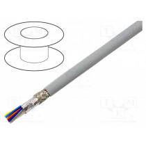 78331 SL005; Wire; EcoCable Mini; 15x24AWG; MPPE; dark grey; 300V; 30,5m; ALPHA WIRE