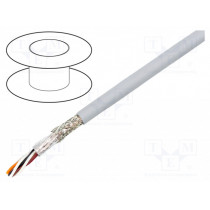 78364 SL005; Wire; EcoCable Mini; 4x2x26AWG; MPPE; dark grey; 300V; 30,5m; ALPHA WIRE