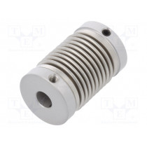 8.0000.1102.0606; Coupling; Ø1: 6mm; Ø2: 6mm; Mat: aluminium,stainless steel; KUBLER 8.0000.1102.0606; Coupling; Ø1: 6mm; Ø2: 6mm; Mat: aluminium,stainless steel; KUBLER