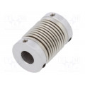 8.0000.1102.0808; Coupling; Ø1: 8mm; Ø2: 8mm; Mat: aluminium,stainless steel; KUBLER