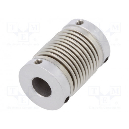 8.0000.1102.0808; Coupling; Ø1: 8mm; Ø2: 8mm; Mat: aluminium,stainless steel; KUBLER 8.0000.1102.0808; Coupling; Ø1: 8mm; Ø2: 8mm; Mat: aluminium,stainless steel; KUBLER