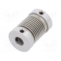 8.0000.1202.0604; Coupling; Ø1: 6mm; Ø2: 4mm; Mat: aluminium,stainless steel; KUBLER 8.0000.1202.0604; Coupling; Ø1: 6mm; Ø2: 4mm; Mat: aluminium,stainless steel; KUBLER