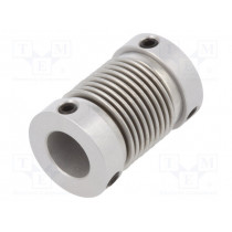 8.0000.1202.0806; Coupling; Ø1: 8mm; Ø2: 6mm; Mat: aluminium,stainless steel; KUBLER 8.0000.1202.0806; Coupling; Ø1: 8mm; Ø2: 6mm; Mat: aluminium,stainless steel; KUBLER