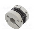 8.0000.1401.1010; Coupling; Ø1: 10mm; Ø2: 10mm; Mat: aluminium,polyamide; -10÷80°C; KUBLER 8.0000.1401.1010; Coupling; Ø1: 10mm; Ø2: 10mm; Mat: aluminium,polyamide; -10÷80°C; KUBLER