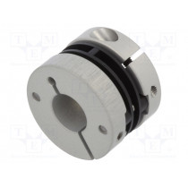 8.0000.1401.1210; Coupling; Ø1: 12mm; Ø2: 10mm; Mat: aluminium,polyamide; -10÷80°C; KUBLER 8.0000.1401.1210; Coupling; Ø1: 12mm; Ø2: 10mm; Mat: aluminium,polyamide; -10÷80°C; KUBLER