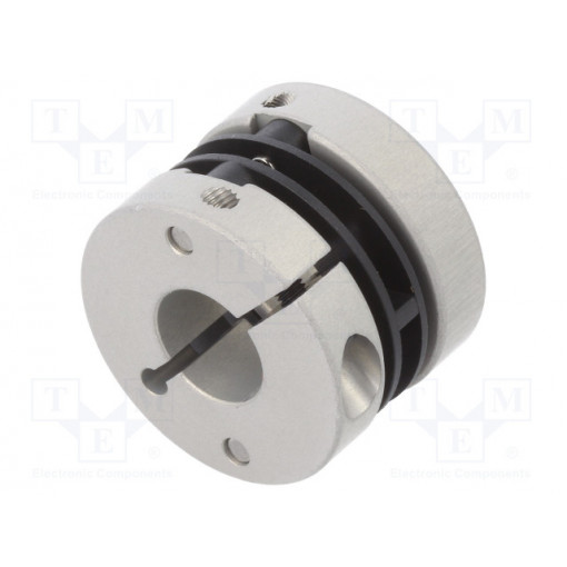 8.0000.1401.1212; Coupling; Ø1: 12mm; Ø2: 12mm; Mat: aluminium,polyamide; -10÷80°C; KUBLER 8.0000.1401.1212; Coupling; Ø1: 12mm; Ø2: 12mm; Mat: aluminium,polyamide; -10÷80°C; KUBLER