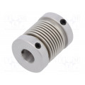 8.0000.1502.1010; Coupling; Ø1: 10mm; Ø2: 10mm; Mat: aluminium,stainless steel; KUBLER 8.0000.1502.1010; Coupling; Ø1: 10mm; Ø2: 10mm; Mat: aluminium,stainless steel; KUBLER