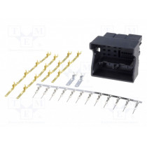 ; Kit; socket; Quadlock; PIN: 52; black; Car model: VW 2011->; 4CARMEDIA