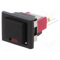 8121J85ZGE223; Switch: push-button; Pos: 2; SPDT; 1A/120VAC; 1A/28VDC; OFF-(ON); C&K