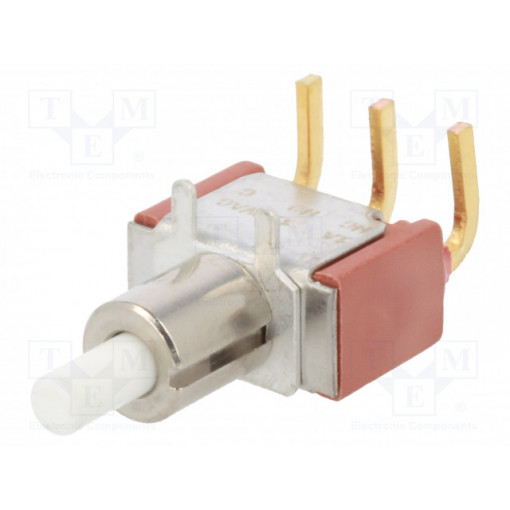 8121SD9AGE; Switch: push-button; Pos: 2; SPDT; 1A/120VAC; 1A/28VDC; OFF-(ON); C&K