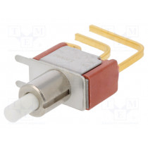 8121SD9AV2GE; Switch: push-button; Pos: 2; SPDT; 1A/120VAC; 1A/28VDC; OFF-(ON); C&K