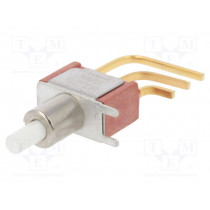 8125SD9AV2BE; Switch: push-button; Pos: 2; SPDT; 1A/120VAC; 1A/28VDC; OFF-(ON); C&K