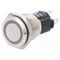 82-4151.1114; Switch: vandal resistant; Pos: 2; SPDT; 3A/240VAC; 3A/240VDC; red; EAO