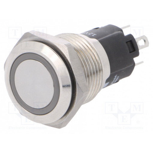 82-4151.1123; Switch: vandal resistant; Pos: 2; SPDT; 3A/240VAC; 3A/240VDC; blue; EAO