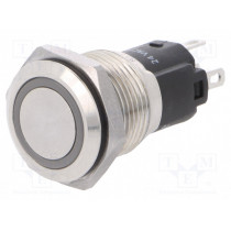 82-4151.1134; Switch: vandal resistant; Pos: 2; SPDT; 3A/240VAC; 3A/240VDC; green; EAO