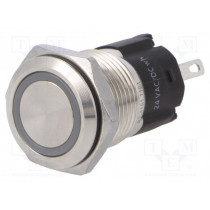 82-4151.1154; Switch: vandal resistant; Pos: 2; SPDT; 3A/240VAC; 3A/240VDC; white; EAO
