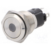 82-4151.1243; Switch: vandal resistant; Pos: 2; SPDT; 3A/240VAC; 3A/240VDC; Ø16mm; EAO