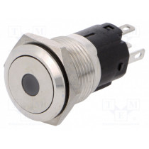 82-4151.1244; Switch: vandal resistant; Pos: 2; SPDT; 3A/240VAC; 3A/240VDC; Ø16mm; EAO