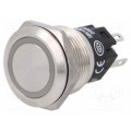 82-5151.1113; Switch: vandal resistant; Pos: 2; SPDT; 3A/240VAC; 3A/240VDC; red; EAO
