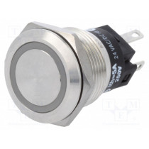 82-5151.1114; Switch: vandal resistant; Pos: 2; SPDT; 3A/240VAC; 3A/240VDC; red; EAO