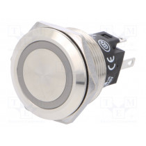 82-6151.1123; Switch: vandal resistant; Pos: 2; SPDT; 3A/240VAC; 3A/240VDC; blue; EAO