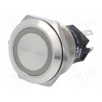 82-6151.1134; Switch: vandal resistant; Pos: 2; SPDT; 3A/240VAC; 3A/240VDC; green; EAO