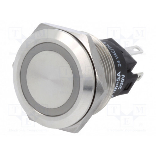 82-6151.1134; Switch: vandal resistant; Pos: 2; SPDT; 3A/240VAC; 3A/240VDC; green; EAO