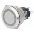 82-6151.1154; Switch: vandal resistant; Pos: 2; SPDT; 3A/240VAC; 3A/240VDC; white; EAO