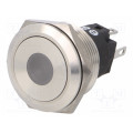 82-6151.1234; Switch: vandal resistant; Pos: 2; SPDT; 3A/240VAC; 3A/240VDC; green; EAO