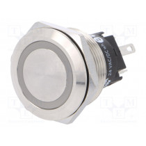 82-6151.2154; Switch: vandal resistant; Pos: 2; SPDT; 3A/240VAC; 3A/240VDC; ON-ON; EAO