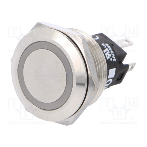 82-6151.21A4; Switch: vandal resistant; Pos: 2; SPDT; 3A/240VAC; 3A/240VDC; ON-ON; EAO