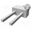 826646-2; Pin header; pin strips; AMPMODU MOD II; PIN: 2; straight; 2.54mm; TE Connectivity 826646-2; Pin header; pin strips; AMPMODU MOD II; PIN: 2; straight; 2.54mm; TE Connectivity