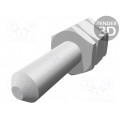 829261-2; Threaded head screw; UNC4-40; Series: AMPLIMITE; Spanner: 5mm; TE Connectivity