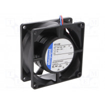 8314HU; Fan: DC; axial; 80x80x32mm; 80m3/h; 48dBA; ball bearing; 5000rpm; EBM-PAPST