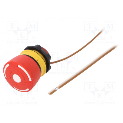 84-5020.0040; Switch: emergency stop; Stabl.pos: 2; NC; 5A/250VAC; 5A/24VDC; 22mm; EAO