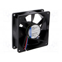 8412NLE; Fan: DC; axial; 80x80x25mm; 32m3/h; 17dBA; ball bearing; 1500rpm; EBM-PAPST