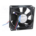 8412NMLE; Fan: DC; axial; 80x80x25mm; 45m3/h; 21dBA; ball bearing; 2050rpm; EBM-PAPST