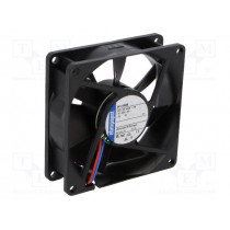 8414NGML; Fan: DC; axial; 80x80x25mm; 45m3/h; 19dBA; slide bearing; 2500rpm; EBM-PAPST